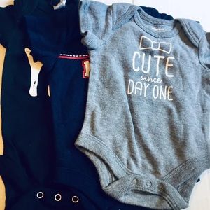 3 Baby Onesies